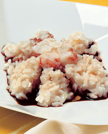 foto ricetta Riso bianco con midollo e Saba 