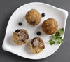 immagine ricetta Arancino ai funghi porcini con salsiccia e mirtilli 