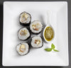 immagine ricetta Osomaki Selenio con burrata, gambero e pesto 