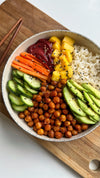 Poké veg con ceci croccanti 