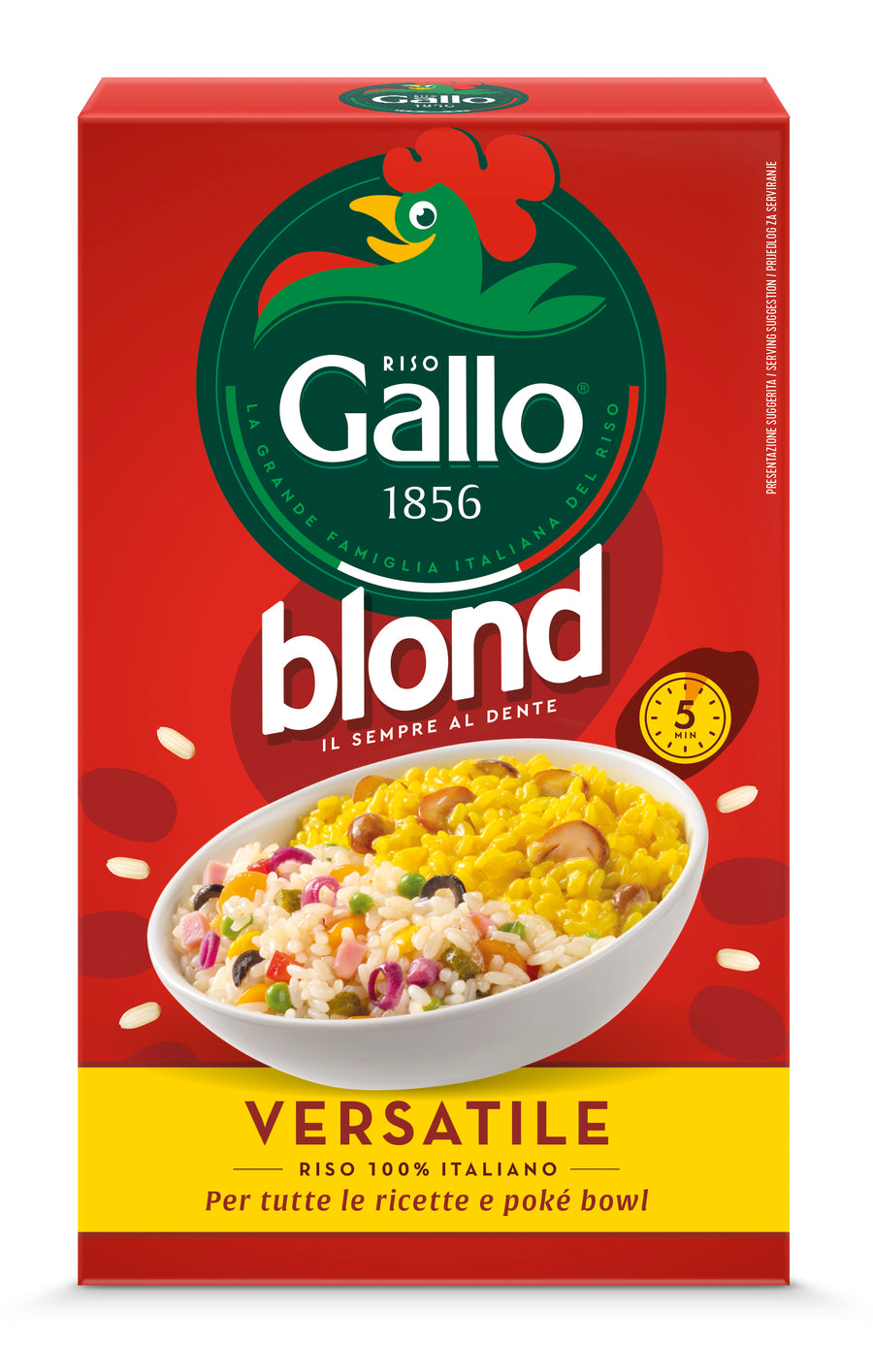 RISO BLOND VERSATILE 5 MINUTI  Video1