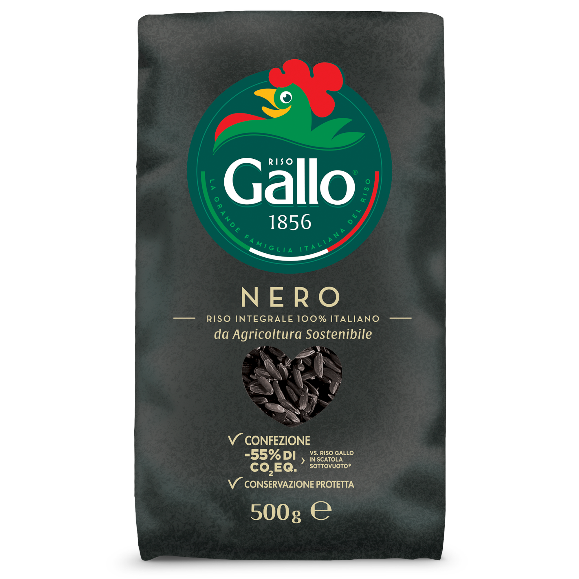 RISO NERO INTEGRALE DA AGRICOLTURA SOSTENIBILE 