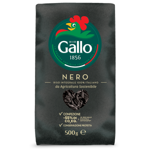 RISO NERO INTEGRALE DA AGRICOLTURA SOSTENIBILE