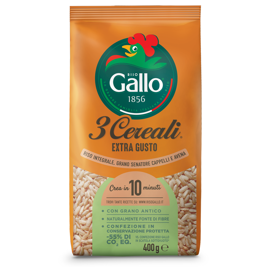 3 CEREALI EXTRA: RISO INTEGRALE, AVENA E GRANO SENATORE CAPPELLI  Video1
