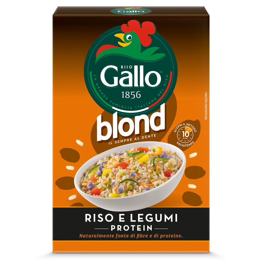 Riso Gallo Blond Riso e legumi protein  Video1