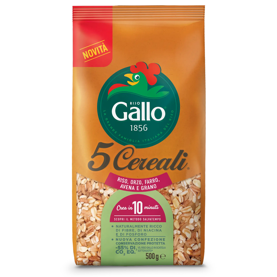5 CEREALI CON RISO, FARRO, ORZO, AVENA E GRANO  Video1