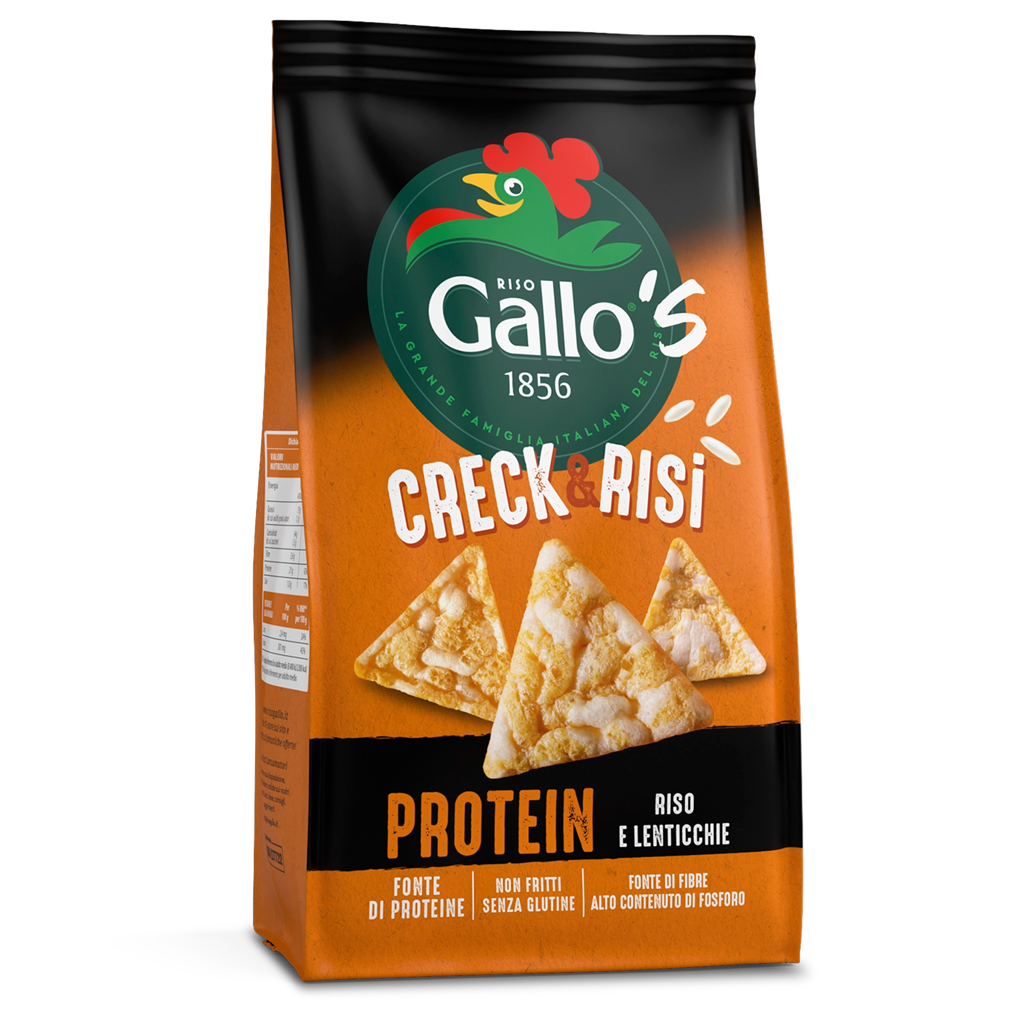 Creck & Risi Protein con Riso e Lenticchie 