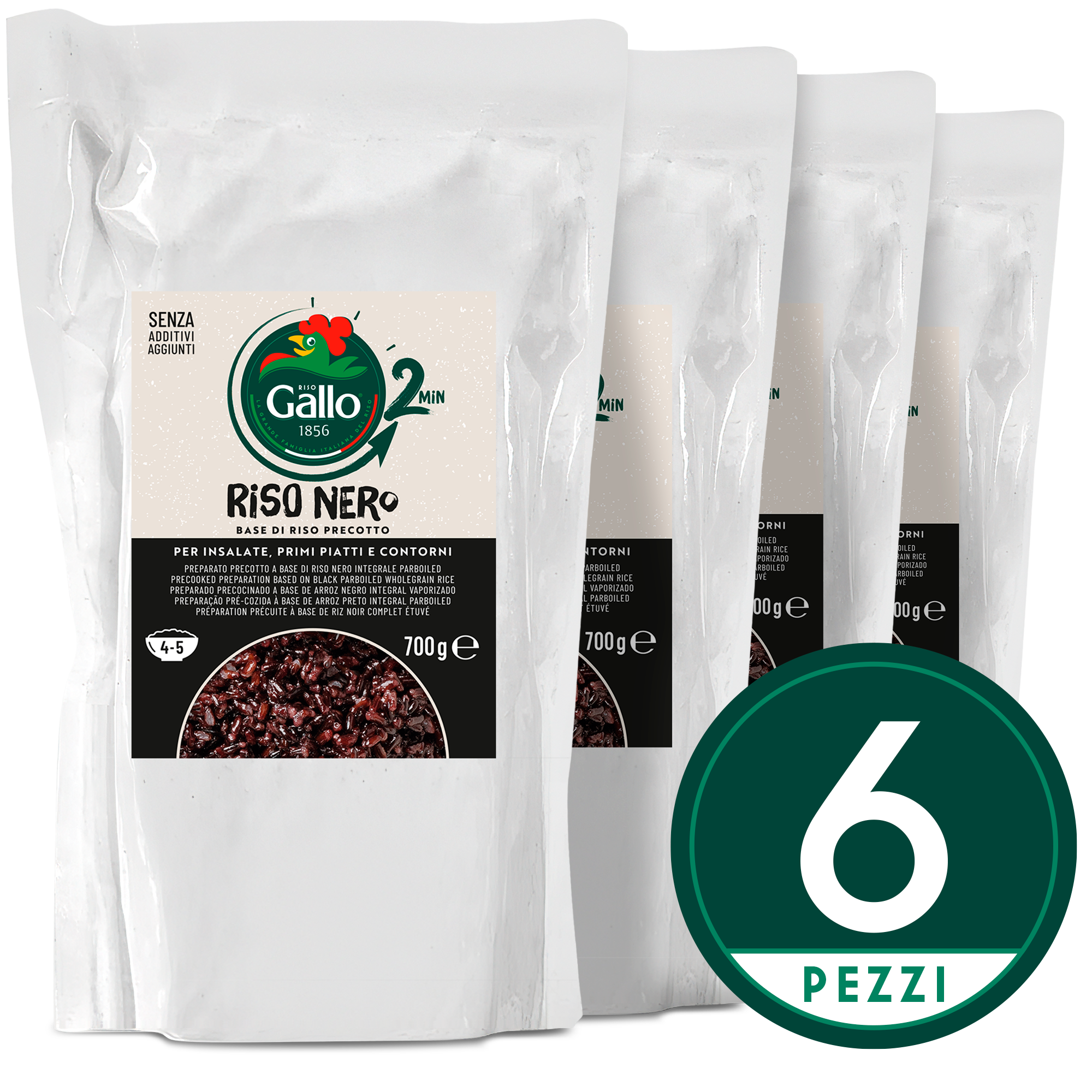 base riso precotto nero in 2 minuti riso gallo 