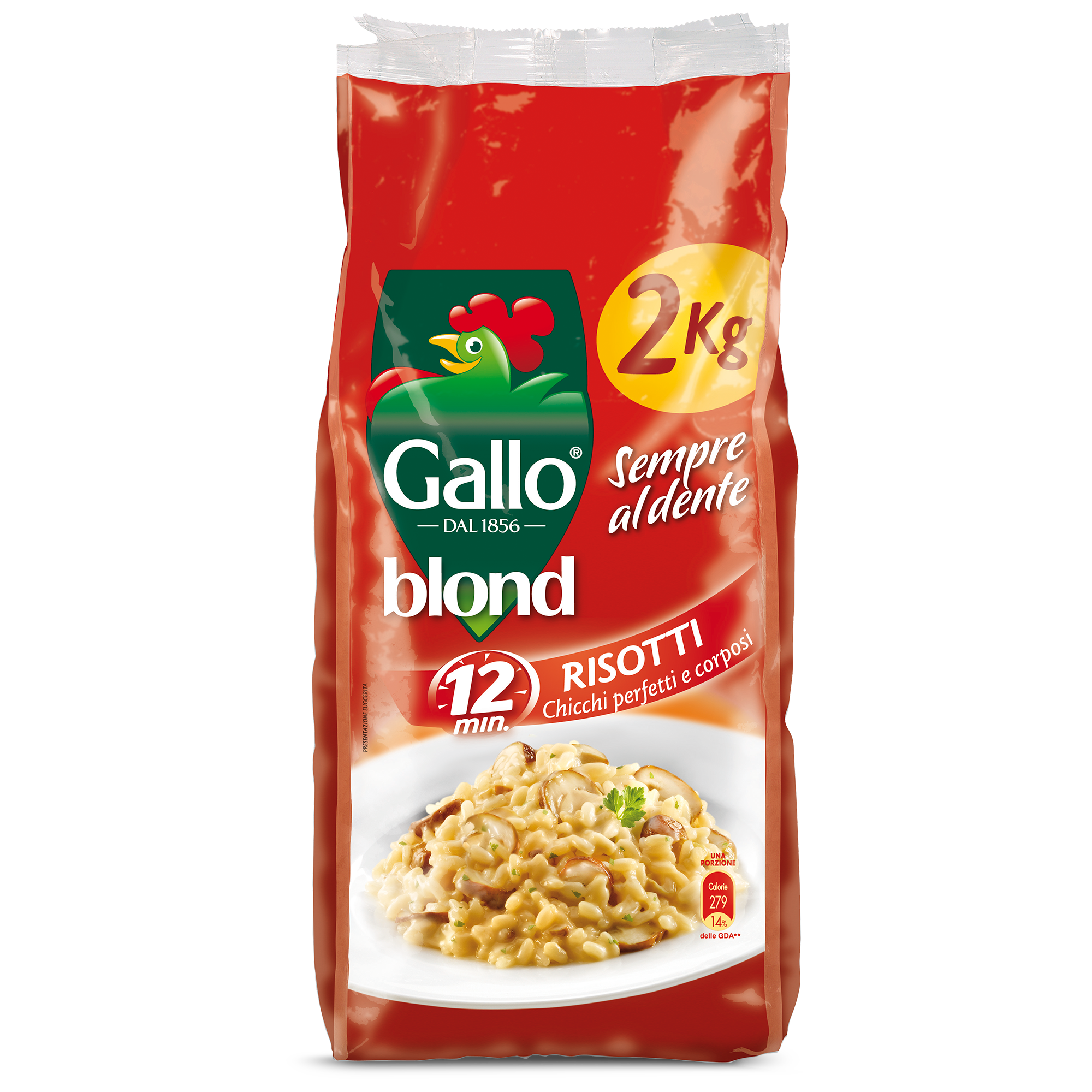 riso blond risotti formato convenienza  2 kg riso gallo 