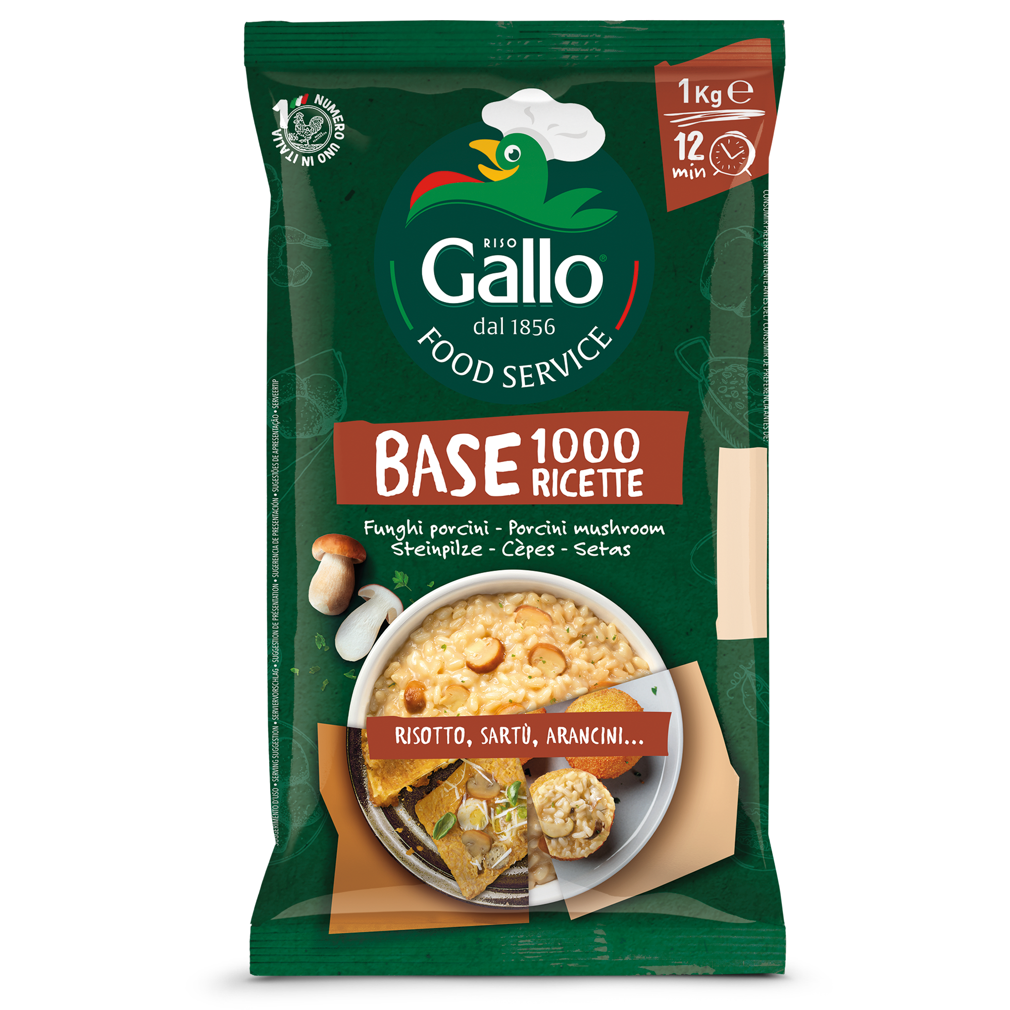 base 1000 ricette riso ai porcini riso gallo 