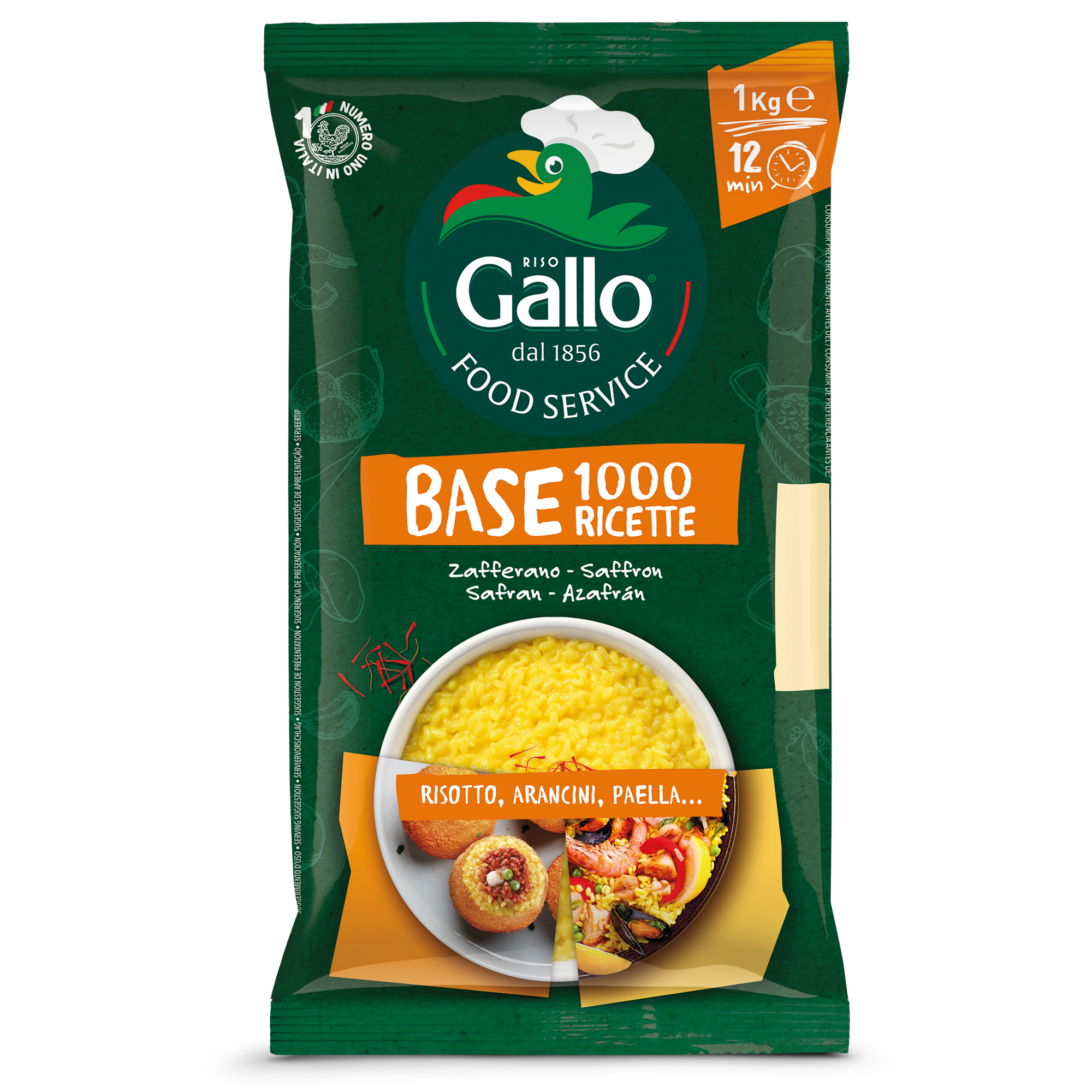 base 1000 ricette riso allo zafferano riso gallo 
