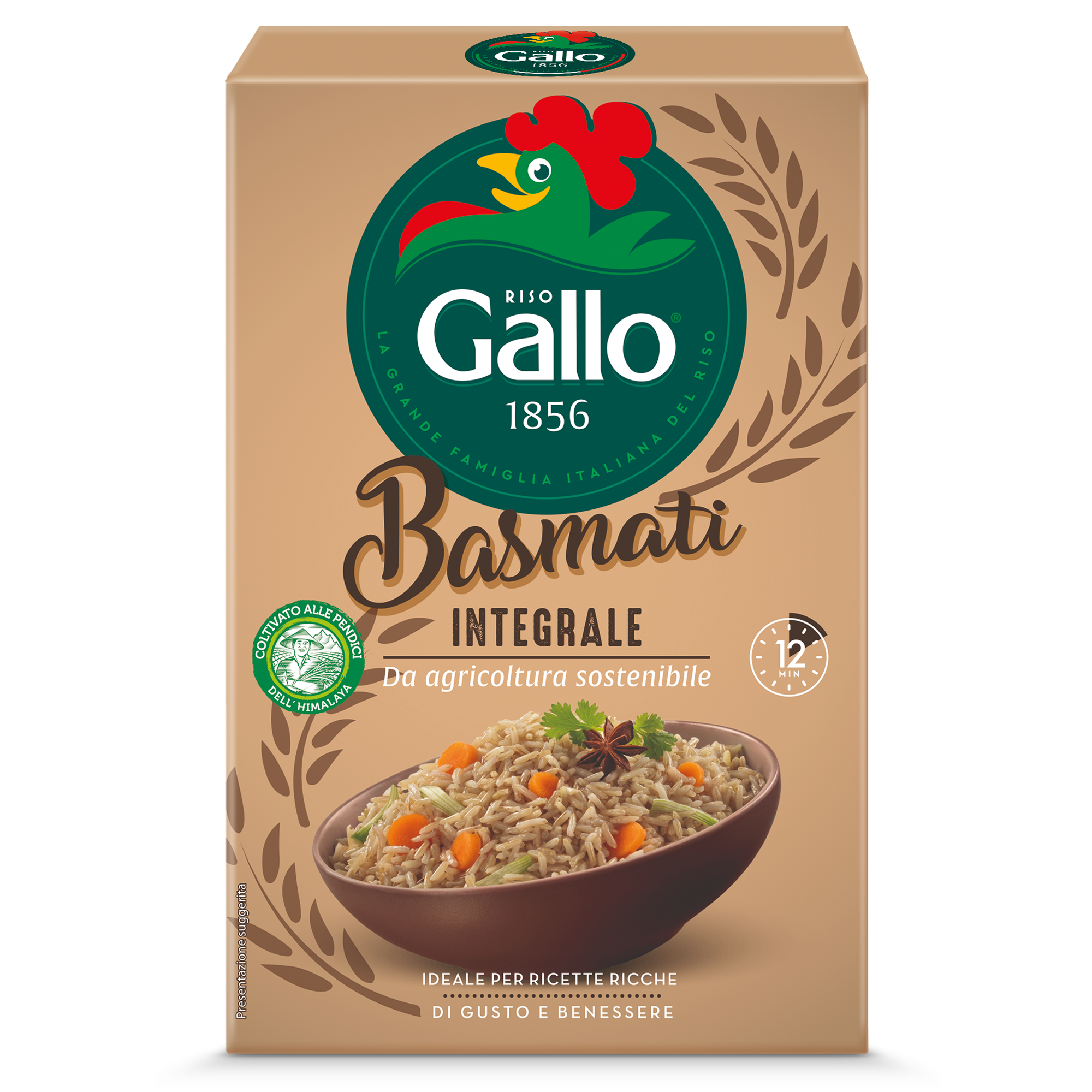 riso basmati integrale da agricoltura sostenibile riso gallo 