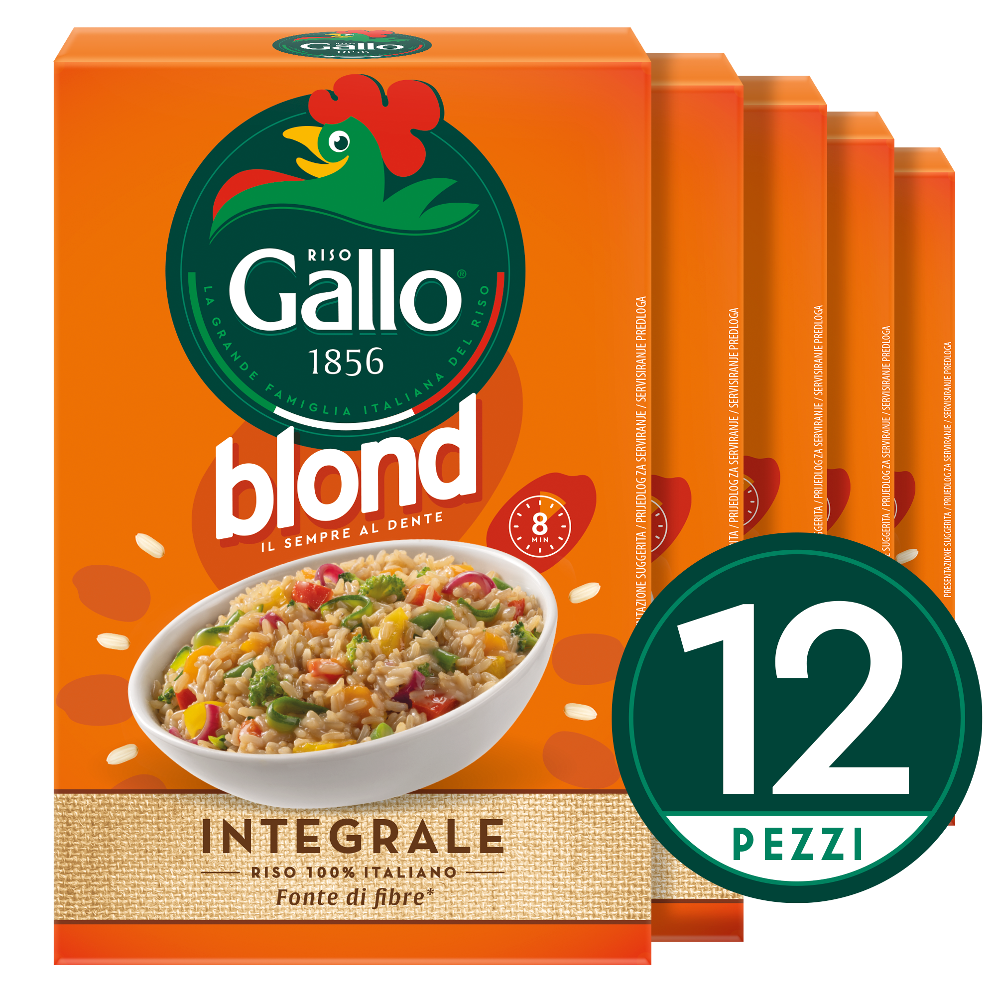 riso blond integrale 8 minuti riso gallo 