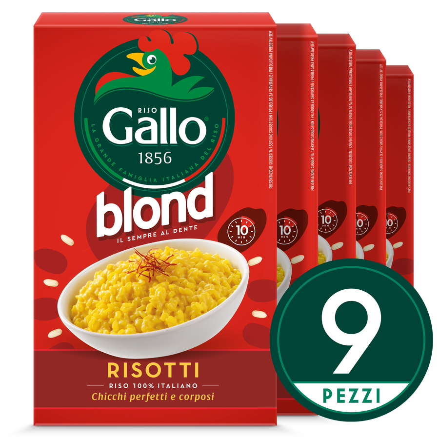 riso blond risotti sempre al dente outlet riso gallo  Video1