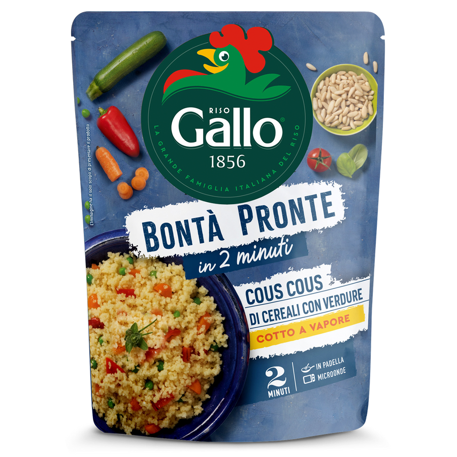 cous cous cereali e verdurebontà pronte riso gallo  Video1