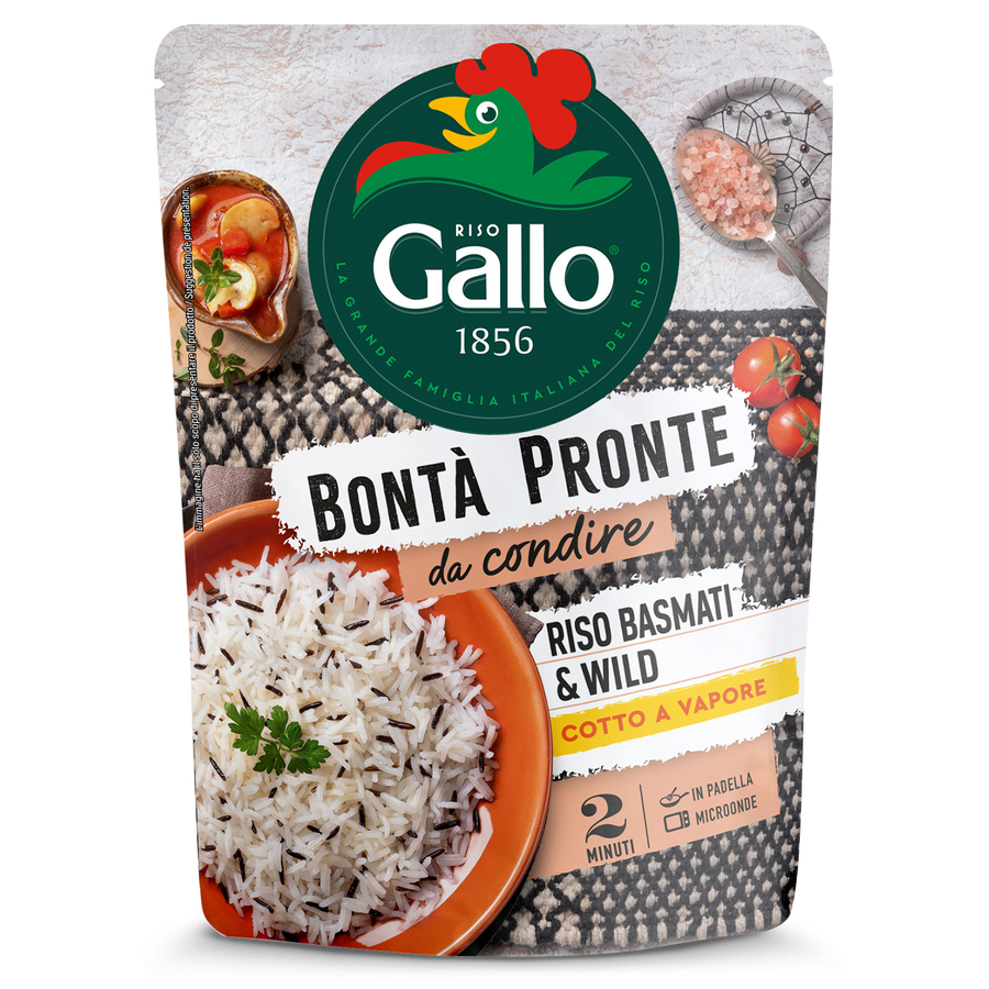 bontà pronte riso basmati&wild in 2 minuti riso gallo  Video1