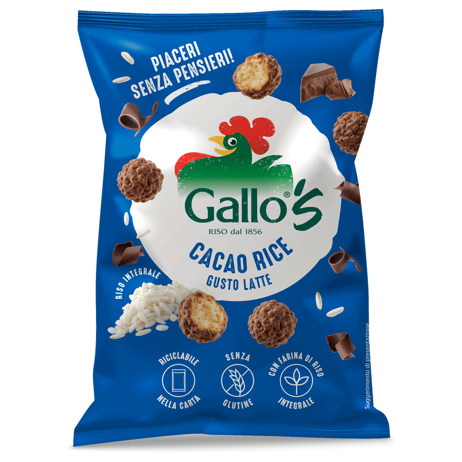 gallo’s cacao rice con riso integrale gusto latte riso gallo  Video1